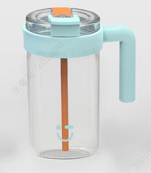 Product image of ბოთლი/Large Capacity Plastic Bottle with Handle 1000mL(Green)