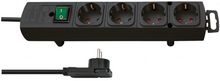 Product image of დამაგრძელებელი 4 Brennenstuhl 2მ ამომრთველი შავი Comfort Line Plus