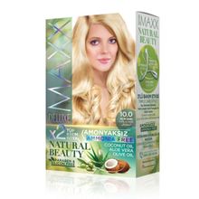 Product image of MAXX DELUXE NATURAL BEAUTY თმის საღებავი უამიაკო 10.0