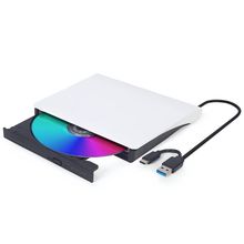 Product image of GEMBIRD DVD-USB-03 Silver დისკის წამკითხველი