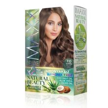 Product image of MAXX DELUXE NATURAL BEAUTY თმის საღებავი უამიაკო 7.0