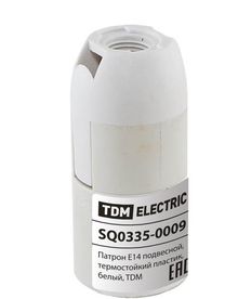 Product image of ნათურის ვაზნა TDM E14 თეთრი SQ0335-0009