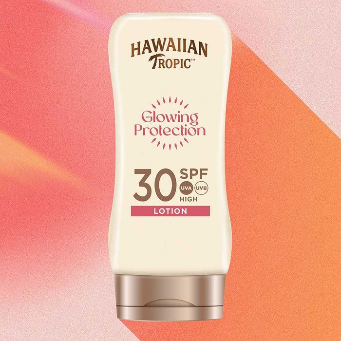 hawaiian-tropic-glowing-protection-lotion-spf30-180ml-mzisgan-damtsavi-losioni-spf30