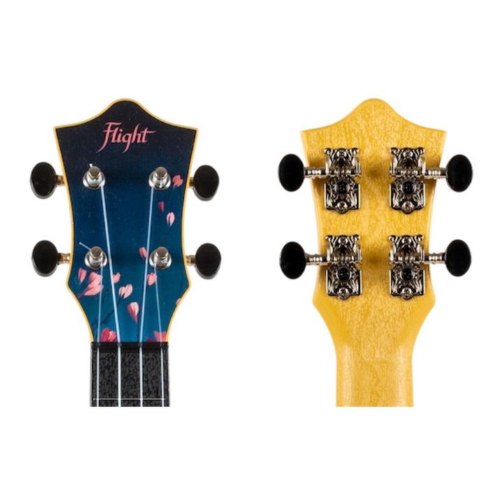 flight-tuc32-sakura-travel-concert-ukulele-basswood-top-ukulele-photo-3