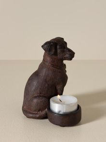 Product image of Nisse სანთლის სადგამი - ინგლისური ძაღლი - 9.5*7.5*11.5სმ Chehoma
