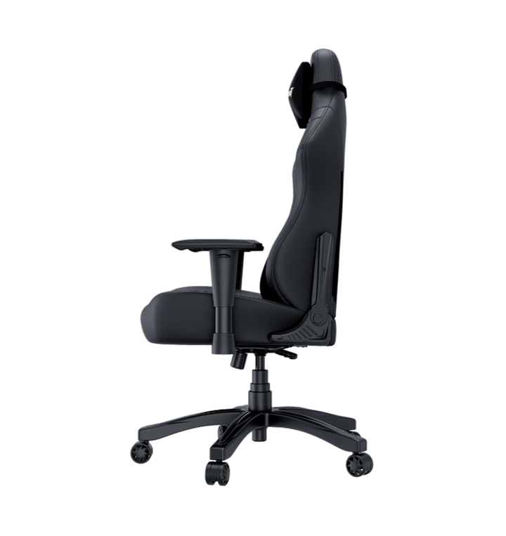 andaseat-luna-pro-ad18t-44-b-pv-l-size-pvc-leather-footrest-1d-armrest-steel-frame-lumbar-headrest-pillows-60mm-caster-geimeruli-savardzeli-photo-2