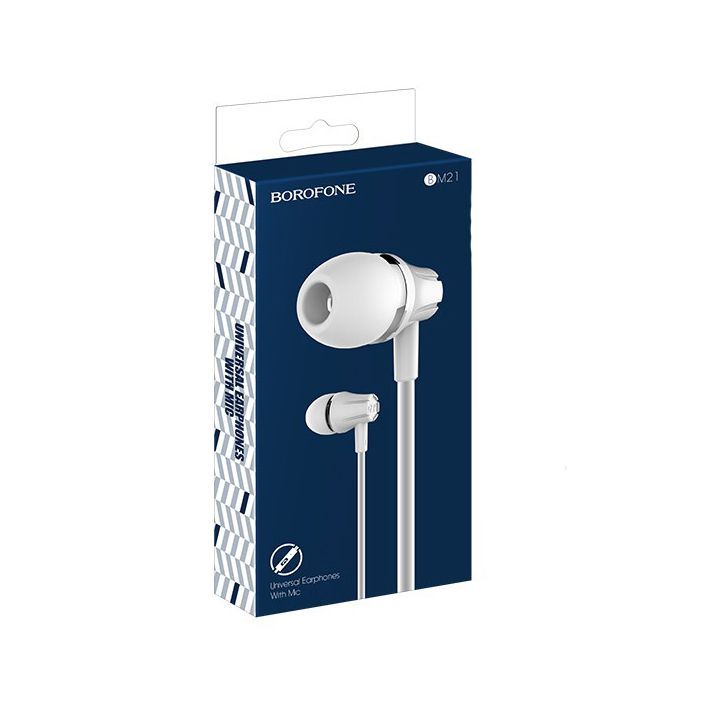 borofone-bm21-graceful-universal-earphones-with-mic-white-photo-3