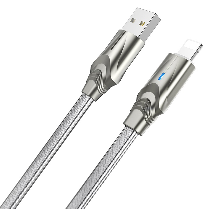 borofone-bu12-synergy-charging-data-cable-for-lightning-silver-photo-2