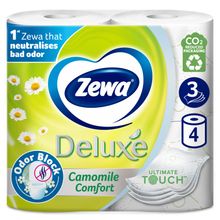 Product image of Zewa ტუალეტის ქაღალდი გვირილა 4ც