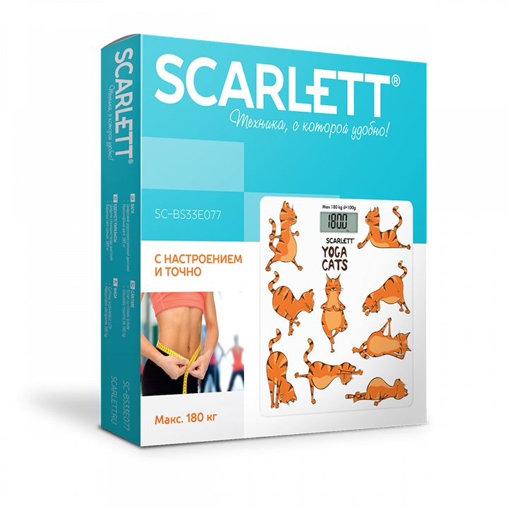 Scarlett Official SC-BS33E077 სასწორი - Extra.ge - 537556
