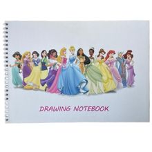 Product image of სახატავი რვეული ზამბარით A4 დისნეის პრინცესები