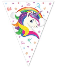 Product image of BALONEVI უნიქორნი სამკუთხედი ბანერი 2,90 მ 1ც