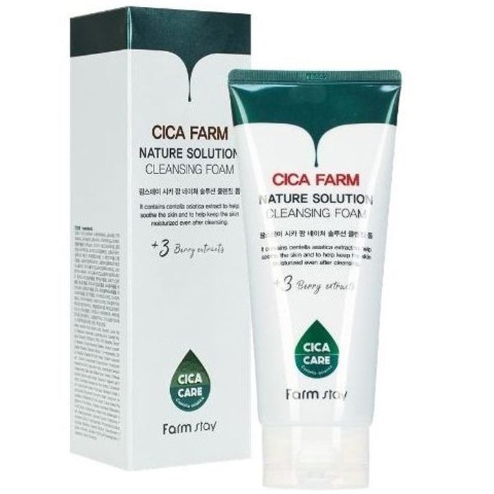 farmstay-cica-farm-nature-solution-cleansing-foam-sakhis-shrati