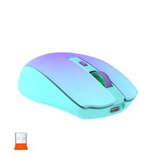 Product image of MeeTion BTM002 Purple 2.4G+Bluetooth Office Mouse იასამნისფერი მაუსი