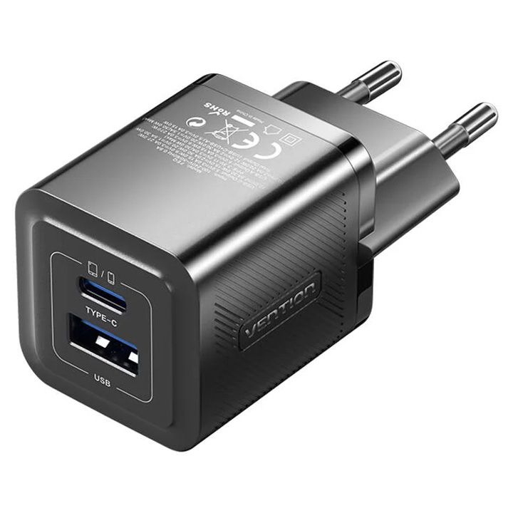 vention-feqb0-eu-2-port-usb-c-a-gan-charger-30w30w-eu-plug-black