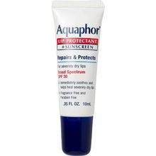 Product image of Aquaphor | Lip Repair + Protect Broad Spectrum SPF 30 - აღმდგენი ტუჩის ბალმი მზის დამცავით SPF 30
