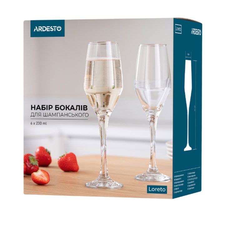 ardesto-champagne-glasses-set-loreto-6-pcs-shampanuris-chiqebi-photo-2