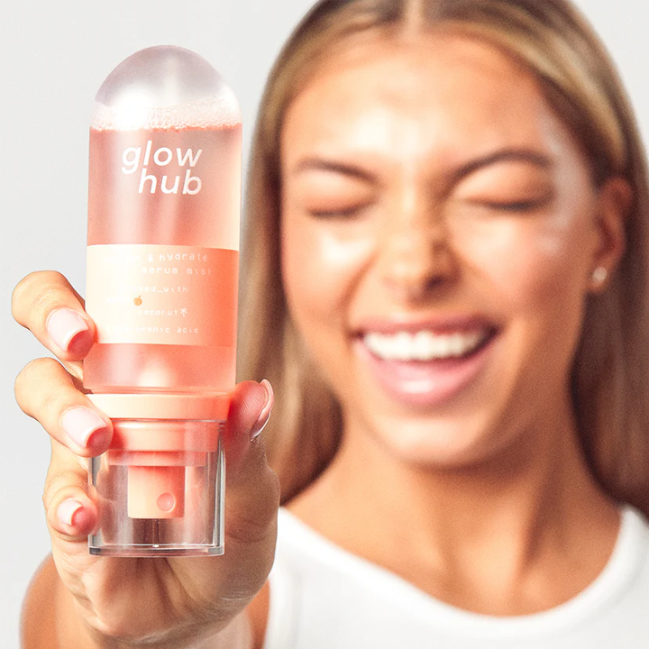 Glow Hub - Nourish & Hydrate Serum Mist - 90ml სახის შრატი-photo-2