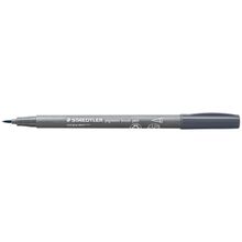 Product image of Staedtler Pigment Brush Pen Cool Grey Dark ხატვის მარკერი