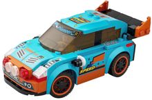 Product image of ასაწყობი სათამაშო/3-in-1 Building Block Racing Car Series(Blue,MY-003)