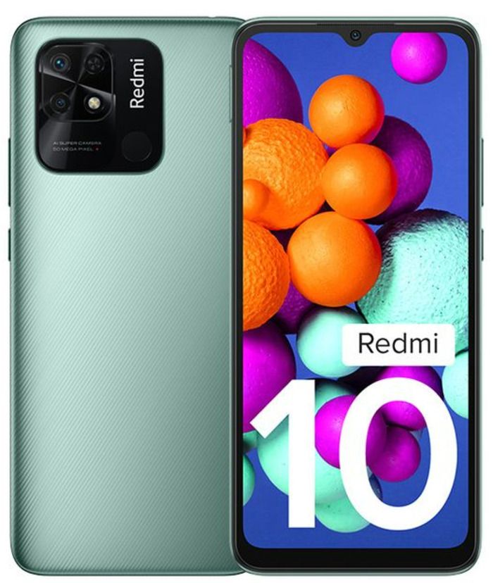 Mobile and Smartphones/ Xiaomi/ Xiaomi Redmi 10C (Global version) 4GB/128GB Dual sim LTE Mint