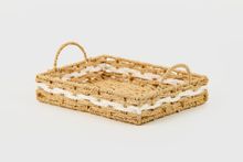 Product image of Manamo  Pretty  ლანგარი დაწნული თეთრი 35x25x8 სმ