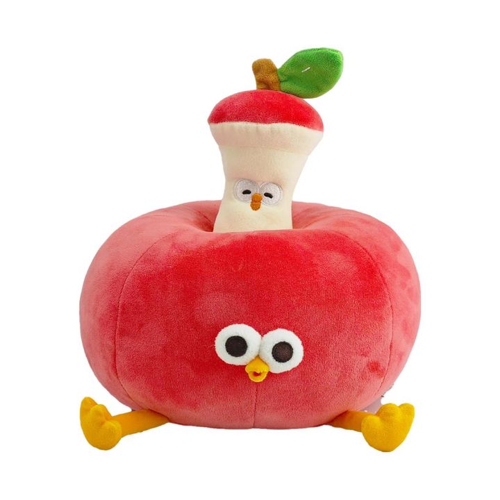 miniso-vegipet-dopamine-vegetables-fruits-collection-10in-removable-core-apple-plush-toy-rbili-satamasho