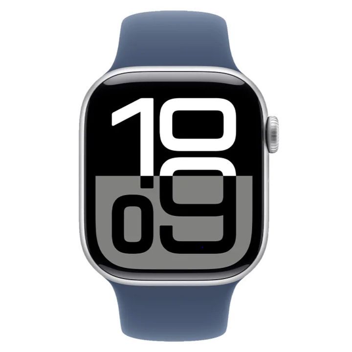 apple-watch-series-10-gps-42mm-silver-aluminium-case-with-denim-sport-band-sm-smart-saati-photo-3