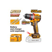 Product image of INGCO CDLI205581 20V უნახშირო ელექტრო ხრახნდამჭერი