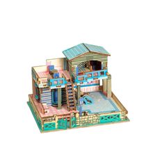 Product image of B-028 ხის 3D ფაზლი