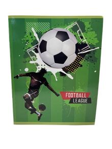 Product image of Pensan რვეული 48 ფურცლიანი უჯრიანი Football League