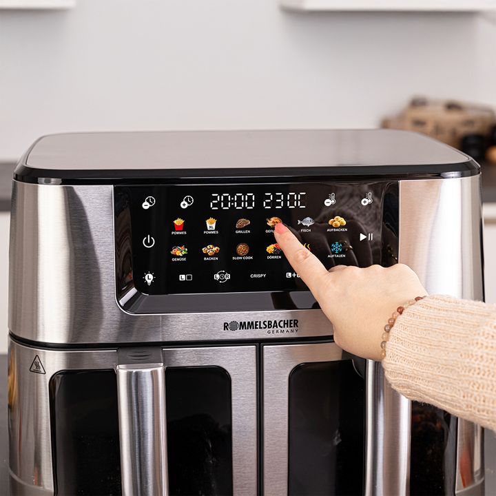 rommelsbacher-frh-2650-double-hot-air-fryer-aerogrili-photo-3