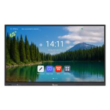 Product image of ინტერაქტიული ეკრანი Allscreen Interactive Flat Panels DW65HT311D V2 T Series, 65”, Android 13, RAM 8GB, 128GB, Smart Board, Black