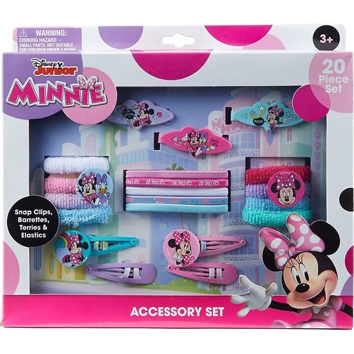 girls-minnie-mouse-20-piece-hair-accessories-set-sabavshvo-tmis-aqsesuarebi