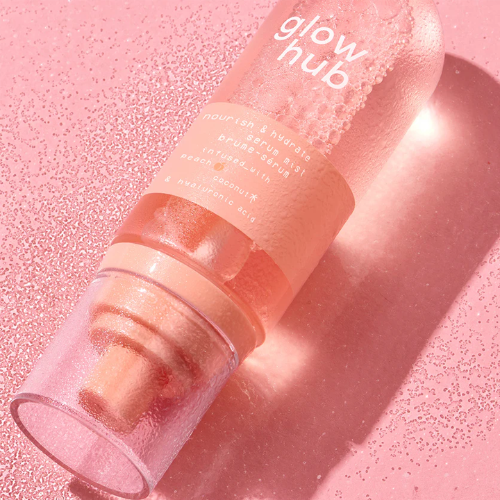 Glow Hub - Nourish & Hydrate Serum Mist - 90ml სახის შრატი-photo-3