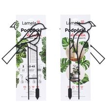 Product image of მცენარის საყრდენი Lamela Bird plant supports - black H-45