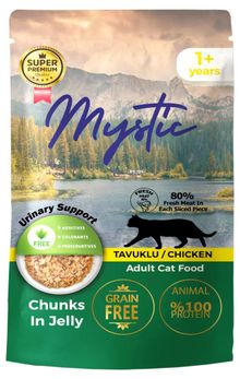Product image of Mystic კატა, ქათმის ხორცი ჟელეში - ზრდასრული 85 გრ.