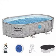 Product image of BestWay აუზი კარკასული ასაწყობი