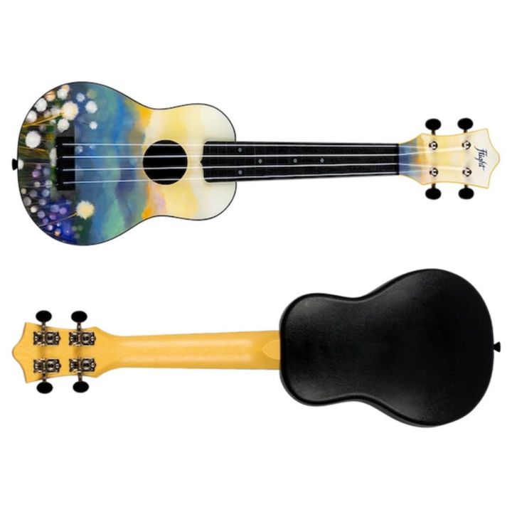 flight-tus40-dandelions-travel-soprano-ukulele-baswood-topabs-bs-ukulele-photo-2