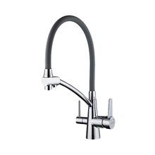 Product image of სამზარეულოს შემრევი სილიკონის ცხვირით, ფილტრით და 2 რეჟიმით Gappo G4398-17 Chrome