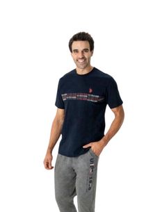 Product image of U.S. Polo Assn. 18797 კაცის პიჟამის ორეული (ლურჯი)