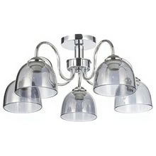 Product image of BELLA MITA 6302-5 CR, 5 ნათურით, E27 ცოკოლი, ქრომისფერი ჭაღი