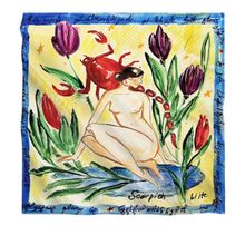 Product image of ზოდიაქოს შარფი აფირმაციებით - მორიელი