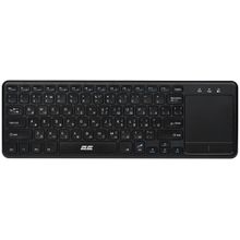 Product image of 2E 2E-KT100WB_UA SCISSORS KT100 BLACK უსადენო მემბრანული კლავიატურა